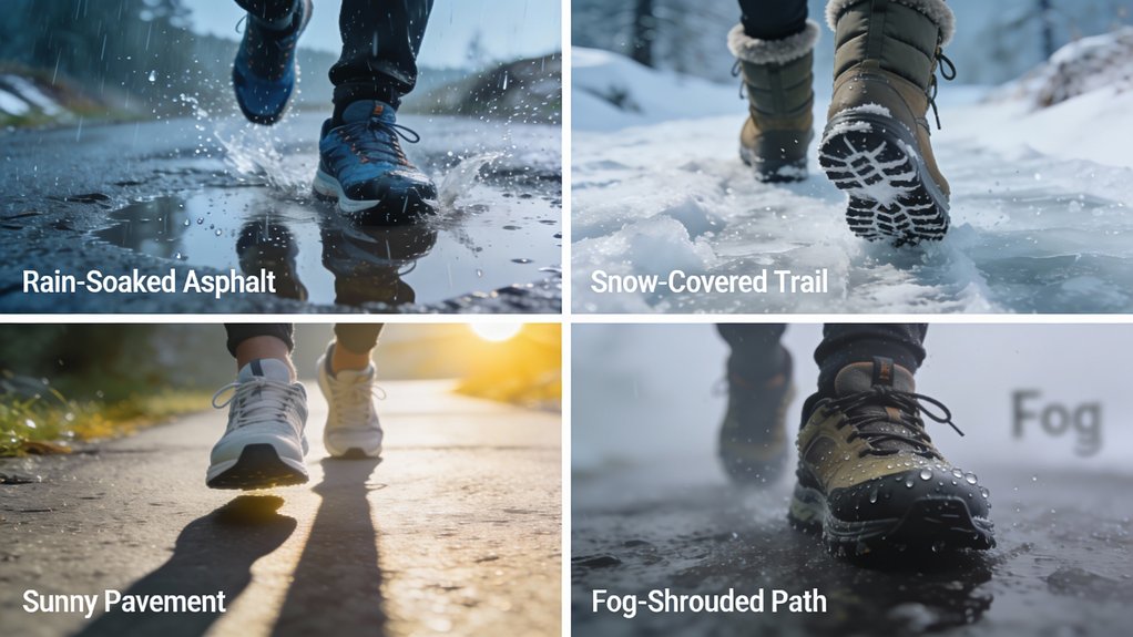 safe walking and running