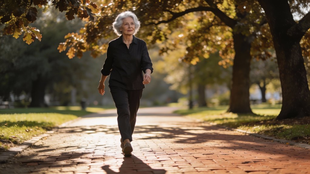 walking enhances stability skills